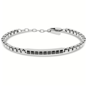 Armbnd til mnd LIU JO MLJ489 Slvfarvet