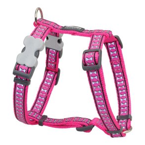 Hundesele Red Dingo Ben Reflekterende 46-76 cm Fuchsia