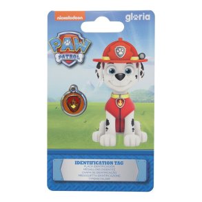 Identifikationsplade til krave The Paw Patrol Marshall Strrelse S