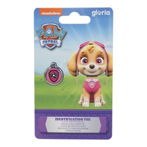 Identifikationsplade til krave The Paw Patrol Skye Strrelse S