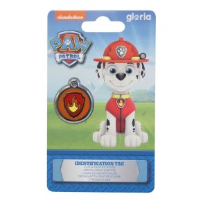 Identifikationsplade til krave The Paw Patrol Marshall Strrelse M