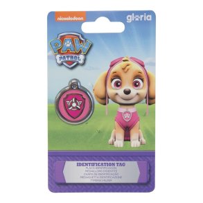Identifikationsplade til krave The Paw Patrol Skye Strrelse M