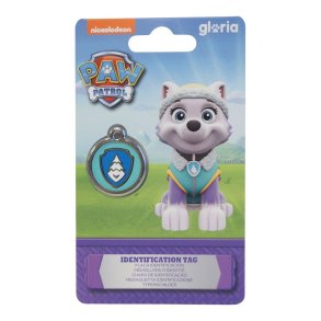 Identifikationsplade til krave The Paw Patrol Everest Strrelse M