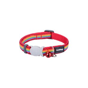 Hundehalsbnd Red Dingo STYLE RAINBOW 31-47 cm