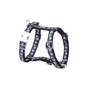 Hundesele Red Dingo STYLE DIAMOND 45-66 cm Sort 36-59 cm