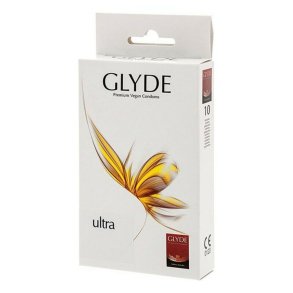 Kondomer Glyde Ultra 18 cm (10 uds)