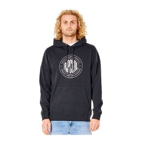 Sweaters uden H�tte til M�nd Rip Curl Tapler M�rkebl� Sort