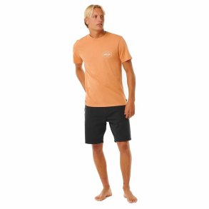 Kortrmet Sport T-shirt Rip Curl Stapler  Lys brun