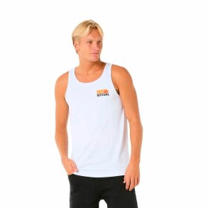 Tank top mnd Rip Curl Casual Revival Peaking Tank Hvid