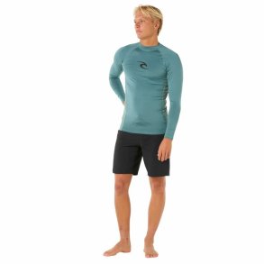 Bade T-shirt Rip Curl Waves Upf Perf L/S Bl