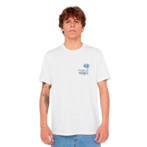 Kort�rmet T-shirt til M�nd Rip Curl Sportline Tubular Tee Hvid