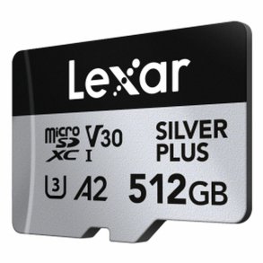 Mikro-SD-hukommelseskort med adapter Lexar LMSSIPL512G-BNANG 512 GB