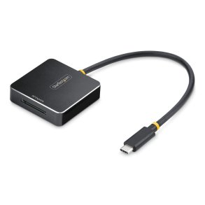 Ekstern Reader Card Startech 1B-USB-C-SDE-ADAPTER Sort