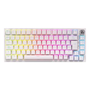 Tr�dl�st tastatur Newskill NS-KB-PYROSPRO-IV Hvid Spansk qwerty QWERTY