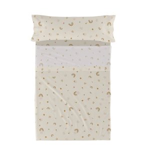 Sengetj st HappyFriday Mini Iris Multifarvet 2 Dele