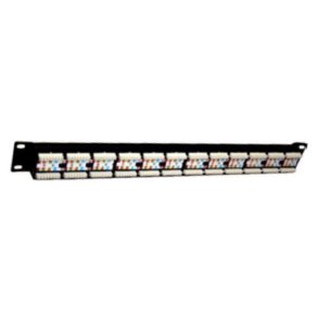 24-port UTP kategori 5e Patch Panel Monolyth RACGALPP24UC5 19