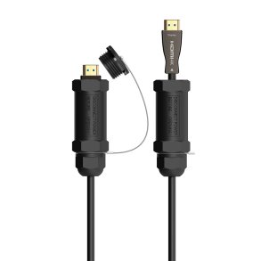 HDMI-kabel Aisens V2.1 AOC Sort 50 m