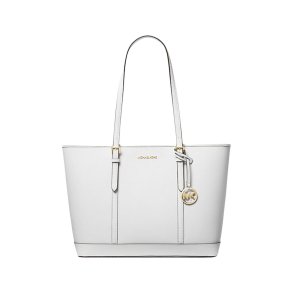 Hndtasker til damer Michael Kors 35F0GTVT9L-OPTIC-WHITE Hvid 45 x 29 x 16 cm
