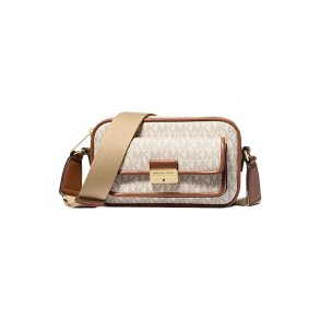 Skuldertaske Michael Kors MIRELLA Beige 20 x 12 x 5 cm