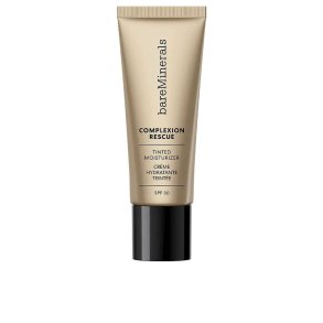 Fugtighedscreme med Farve bareMinerals Complexion Rescue Cinnamon Spf 30 35 ml