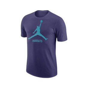 Kort�rmet T-shirt til M�nd Nike NBA JDN SS TEE FD1459 566 Lilla