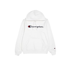 H�ttetr�je til M�nd Champion HOODED SWEATSHIRT 220253 WHT Hvid