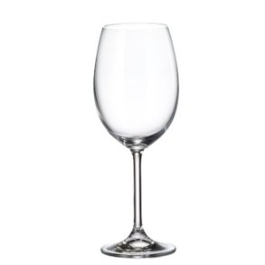 S�t med glas Bohemia Crystal Clara 450 ml 6 enheder