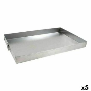 Rektangulr Form VR Slvfarvet Aluminium 45 x 31 x 3,5 cm (5 enheder)