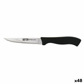 Savtakket kniv Quttin Kasual 22 x 2 x 1,5 cm Sort Slvfarvet