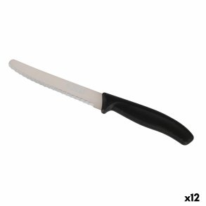 Knivst Quttin Sort Slvfarvet 6 Dele 21,2 cm (12 enheder)