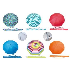 Sennik  200 cm Oxford UV-beskyttelse 8 Stnger Aluminium