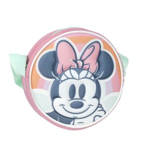 Skuldertaske Minnie Mouse 13 x 13 x 4 cm Brns