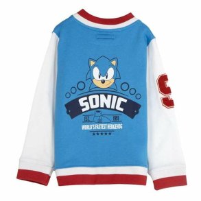 Sportsjakke til brn Sonic Bl