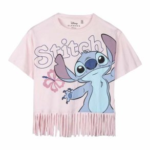 Brne Kortrmet T-shirt Stitch Bl Pink