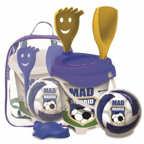 St med legetj til stranden Unice Toys Madrid 32 x 25 x 18 cm