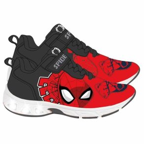 LED Tr�ningssko Spider-Man M�rkebl�
