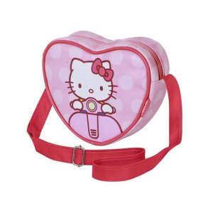Skuldertaske Hello Kitty Pink 15,5 x 21 x 6,5 cm