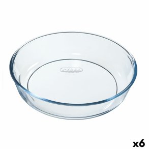 Kageform Pyrex Classic Vidrio Gennemsigtig Glas Cirkulr 26 x 26 x 6 cm 6 enheder