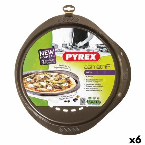 Pizza form Pyrex Asimetria Metal  32 cm (6 enheder)