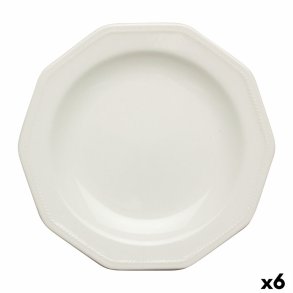 Desserttallerken Churchill Artic Keramik Hvid Jedilni servis (� 20,5 cm) (6 enheder)