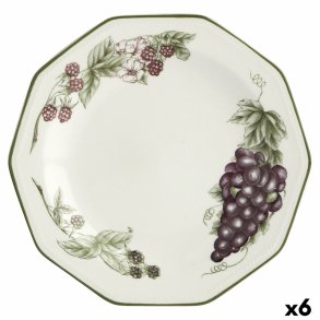 Desserttallerken Churchill Victorian Keramik Jedilni servis (� 20,5 cm) (6 enheder)