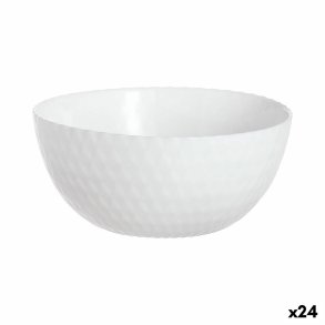 Sk�l Luminarc Pampille Blanco Hvid Glas 13 cm (24 enheder)