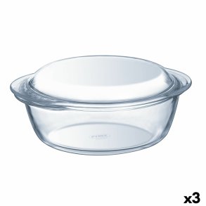 Gryde Med Lg Pyrex Essentials Gennemsigtig 2,1 L (3 enheder)