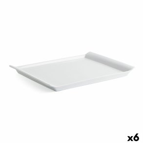 K�kkenspringvand Quid Gastro Fresh Keramik Hvid (31 x 23 cm) (6 enheder)