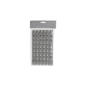 Juleguirlande DKD Home Decor Gylden Slvfarvet PVC 150 x 12 x 0,1 cm