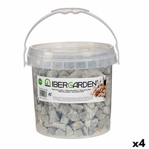 Dekorative sten Ibergarden 3KG-GRIS CLARO 3KG-GRIS CLARO Lysegr 3 Kg (4 enheder)