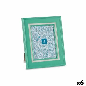Fotoramme Krystal Grn Plastik (23 x 28 x 2 cm) (6 enheder)