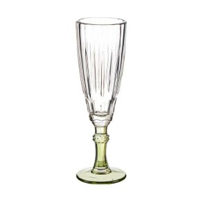 Champagneglas Vivalto Exotic Gr�n Krystal 170 ml (6 enheder)