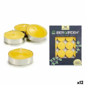 Lysst Ibergarden HL-1020BXIT HL-1020BXIT Gul Voks Citronela (12 enheder) (24 enheder)