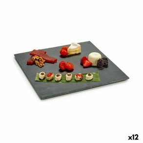 Snack bakke Kinvara 551563 Sort 30 x 0,5 x 30 cm (12 enheder)